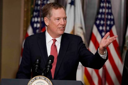 Plan. Robert Lighthizer, representante de la Casa Blanca ha anunciado que el 16 de agosto iniciará la modernización del TLCAN.