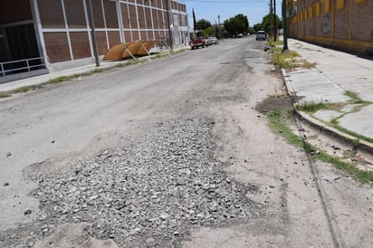 Trabajos. Aún faltan calles como la Alberto Alvarado en el primer cuadro de la ciudad. 