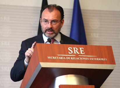 Cita. Videgaray informó que Peña va en la mejor disposición.