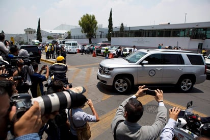 Javier Duarte ya se encuentra en el Reclusorio Norte. (AP)