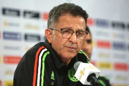 Juan Carlos Osorio habló ayer en conferencia de prensa. Osorio aclara el tema de los refuerzos en el Tri