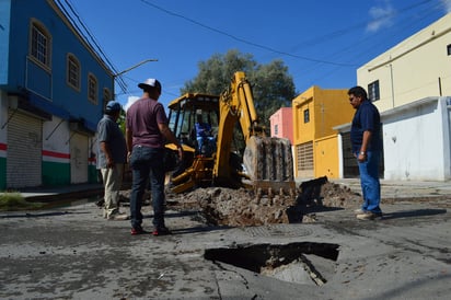 Obra. La Comisión del Agua del Estado de Durango (CAED) aseguró que no recibirá la obra hasta que esté bien terminada. 