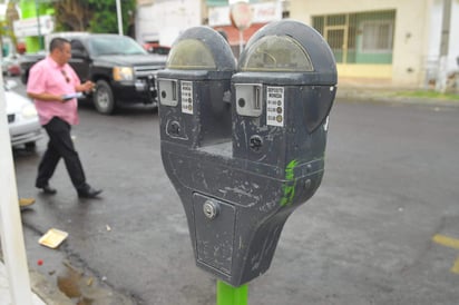 Detenido. Aseguran a hombre robando monedas de los parquímetros ubicados en el Centro de GP. (ARCHIVO)