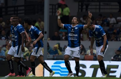 Camilo Da Silva marcó el gol de la victoria para Querétaro. (JAM MEDIA)