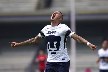 El chileno firmó un golazo de tiro libre al minuto 30 para que los auriazules sumaran tres unidades en esta primera fecha del campeonato en el Estadio Olímpico Universitario. Tuzos, mientras, careció de tino y se quedó en blanco. (JAM MEDIA)