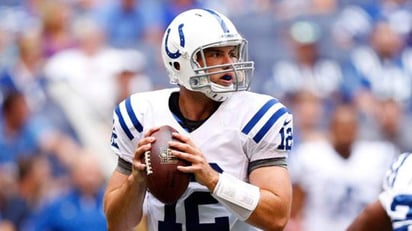 Andrew Luck llegó a la NFL en el 2012 y siempre ha jugado con los Colts de Indianápolis. (Archivo)