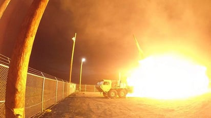 Esa prueba fue la decimoquinta del sistema antimisiles THAAD que EE.UU. ejecuta con éxito. (ARCHIVO)