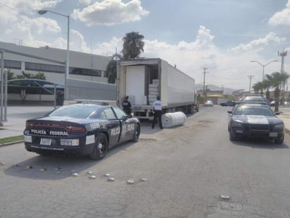 Aseguraron un tractocamión que transportaba 859 kilogramos de marihuana empaquetada. (EL SIGLO DE TORREÓN)