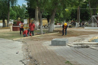 Obra. Inició la construcción de memorial que prometió el Estado al grupo Vida; se ubicará en la Alameda Zaragoza. (GUADALUPE MIRANDA)