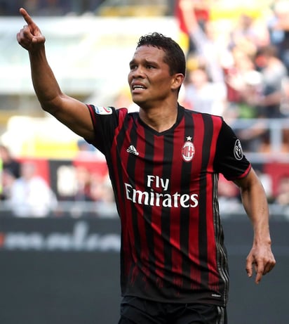 Carlos Bacca jugó las últimas dos campañas con el Milan. (Archivo)