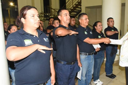 Cadetes. Los de Lerdo son los únicos cadetes entre los municipios del estado de Durango que han sido uniformados, aseguran. (EL SIGLO DE TORREÓN)