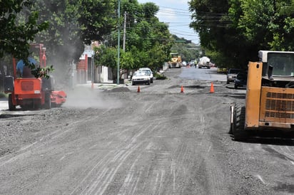 Pavimentación. Se ha aplicado una inversión histórica en la pavimentación de calles. (EL SIGLO DE TORREÓN) 