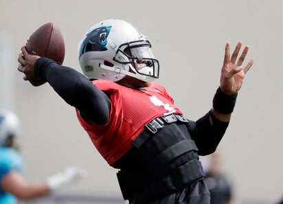 Newton podría jugar en el tercer partido de la pretemporada. (AP)