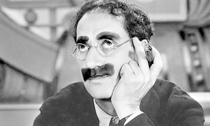 Grande. El genio de Groucho Marx, siempre conservó un humor ácido.(ARCHIVO)