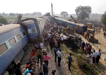 Se descarrilan seis vagones de tren