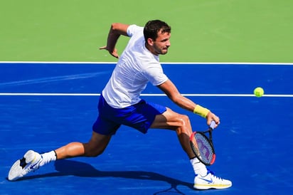 Grigor Dimitrov venció con doble 7-6 al estadounidense John Isner. (EFE)