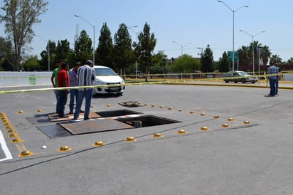 Recuento. Autoridades municipales y estatales supervisan afectaciones en Lerdo. (CLAUDIA LANDEROS)