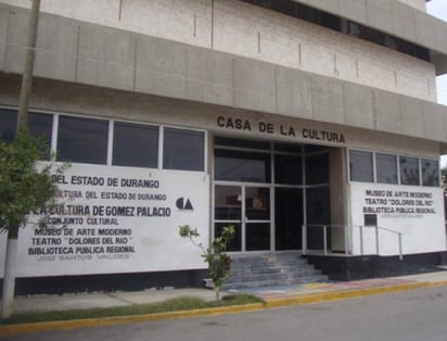 Casa de la Cultura de Gómez Palacio (Foto tomada de México es cultura).
