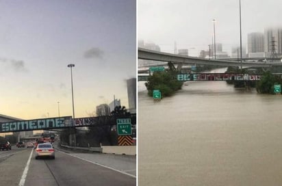 Con un saldo de ocho muertos al momento, y más de 30 mil evacuados, la cuarta ciudad más grande de Estados Unidos se vio, casi literalmente, bajo el agua. (ESPECIAL)