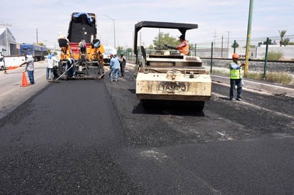 Pavimentación. Está por concluir obra en bulevar Jabonoso, donde se hizo un colector. (EL SIGLO DE TORREÓN)