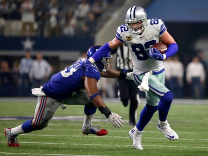 Witten anotó el primer touchdown de Dallas, en recepción de 12 yardas. Rompió la marca del club que estaba en poder de Michael Irvin. (AP)