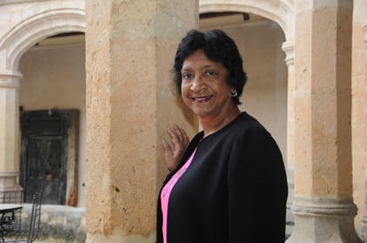  La abogada Navanethem Pillay, exalta comisionada de Naciones Unidas para los Derechos Humanos.