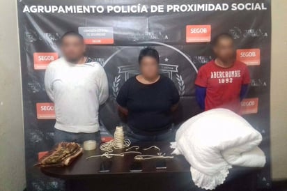 Acción. Los presuntos implicados fueron detenidos por elementos de Fuerza Coahuila.