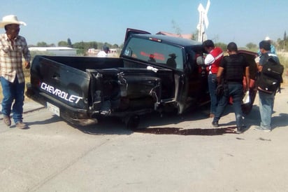 Atención. La mujer fue auxiliada en el mismo lugar por paramédicos.