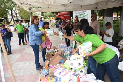 Como se informó, este centro de acopio había sido instalado para ayudar a los afectados en los estados como Chiapas, Oaxaca y Tabasco. (EL SIGLO DE TORREÓN)