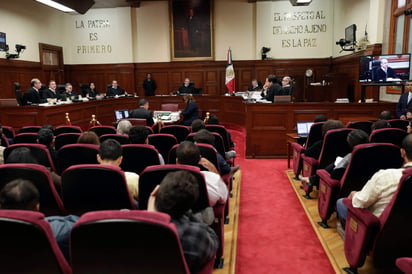 Capital. Corte sesionó por reforma de CDMX. (AGENCIAS)