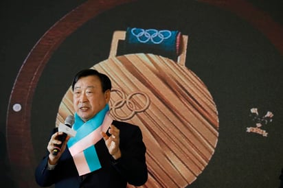 El presidente del Comité Organizador de Pyeong Chang para los Juegos Olímpicos y Paraolímpicos de Invierno de 2018. 