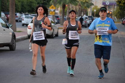 Los atletas realizaron recorridos de 5K y de 12K. Atletas laguneros corren
