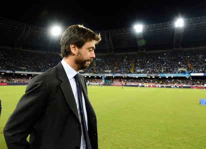 El presidente del Juventus, Andrea Agnelli, fue inhabilitado de 'actividades relevantes de la directiva del club'.