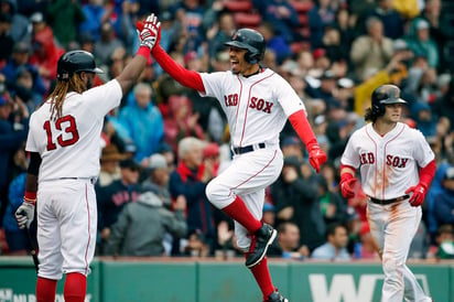 Medias Rojas de Boston derrotaron a los Astros de Houston y conquistaron el título de la División Este. (AP)