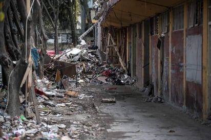 Zonas de la Ciudad de México exigen la participación del gobierno. (ARCHIVO)