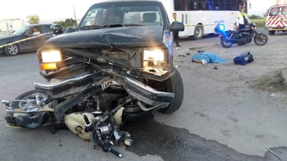 El accidente ocurrió cerca de la UAL. (EL SIGLO DE TORREÓN)