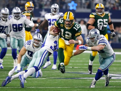 Green Bay sólo ha perdido un partido de los últimos siete ante los Cowboys de Dallas. (Archivo)