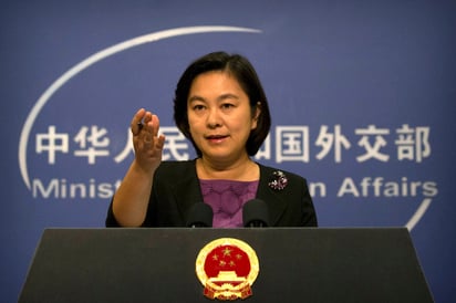 Tensión. La portavoz de la cancillería china, Hua Chunying informó su postura ante el conflicto. (AP)