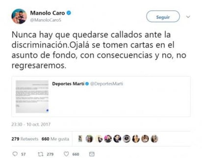 Alza la voz. Manolo Caro, quien trabaja en la serie de Netflix La casa de las flores, denunció en redes sociales discriminación de una tienda. (ESPECIAL)