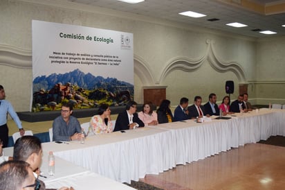 Reunión. Integrantes de la Comisión de Ecología del Congreso del Estado se reunieron en esta ciudad. (EL SIGLO DE TORREÓN)