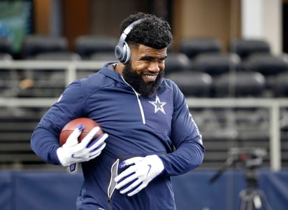 El corredor Ezekiel Elliott irá a audiencia el 30 de octubre. Ezekiel Elliott podrá jugar ante Washington