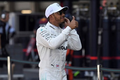 Lewis Hamilton largará desde la tercera posición en el Gran Premio de México. (AP)