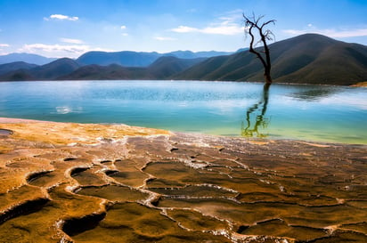 Descubre...  Hierve el Agua, Oaxaca