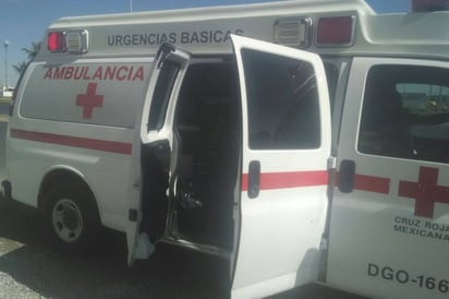 Lesionado. Fue atendido en la ambulancia. (EL SIGLO DE TORREÓN)