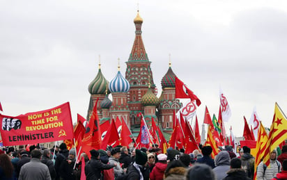 Esperanzas.  Los comunistas han encontrado a su mayor aliado en el hombre fuerte de Rusia, el presidente Vladimir Putin. (EFE)