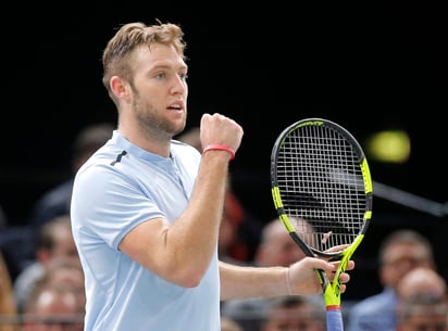 Jack Sock obtuvo el domingo el título del Másters 1000 de París. (AP)