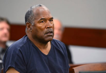 OJ Simpson salió de la cárcel a inicios del mes de octubre. (Archivo)