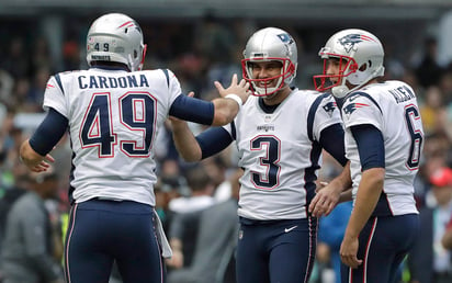 Patriots pasó por encima de Raiders en la cancha del Estadio Azteca.