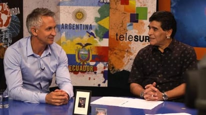 Ambos exjugadores coincidieron en una entrevista para la televisión británica el pasado mundial. (ARCHIVO)