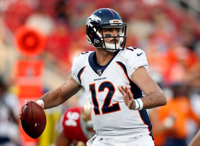 El mariscal de campo de los Broncos de Denver, Paxton Lynch, tendrá la oportunidad de salir como titular frente a Raiders de Oakland, el domingo. Lynch será quarterback titular de Broncos